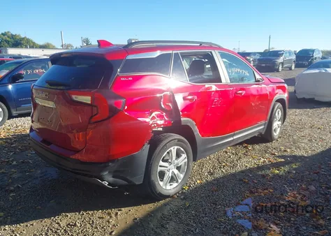 2022 GMC Terrain Fwd Sle from USA, damaged, VIN 3GKALMEV4NL118297